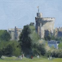 Windsor Castle from the Brocas