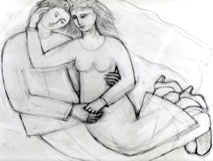 first drawing