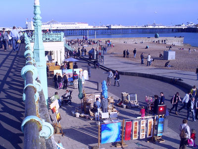 View from the upper promenade