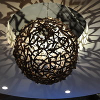 VIE restaurant light sphere