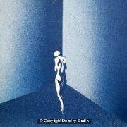 Blue figure