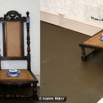 installtion view - small chair