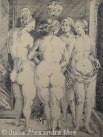 The Four Witches (after Durer)
