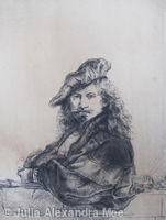 Autoritratto (dopo Rembrandt)