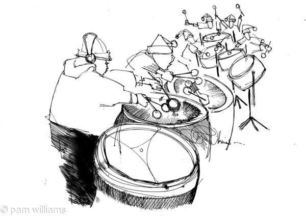 steel-band - christmas time