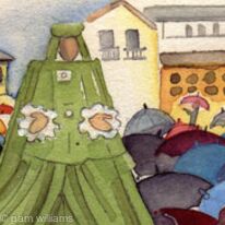 Greeting card-IT6-La Madonna 