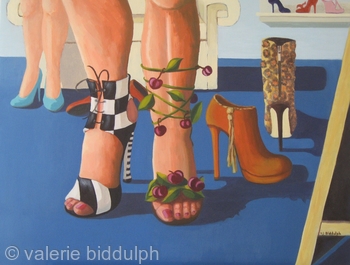 Posh shoe shop
