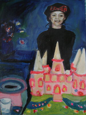fairy castle cake