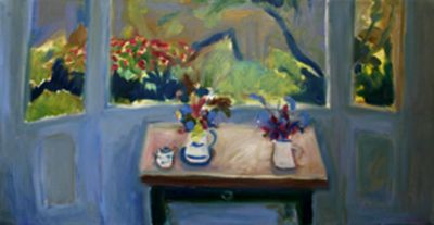 Studio table at window