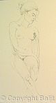 Leticia Sitting - Sketch