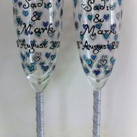 Bride and Groom Glasses