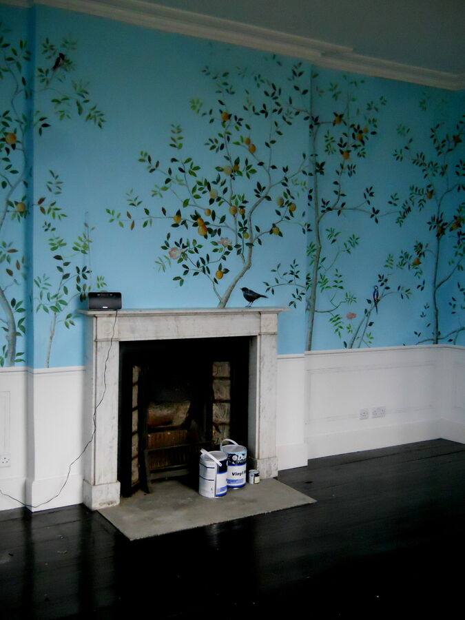 bird-mural ( see other examples under mural walpaper heading )