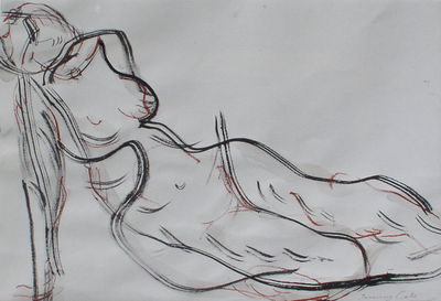 Reclining Nude in Repose