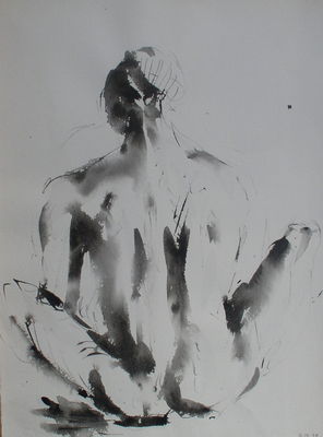Seated African Woman