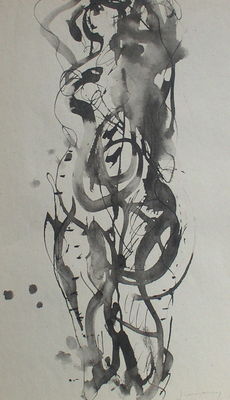Woman Standing:Spontaneity