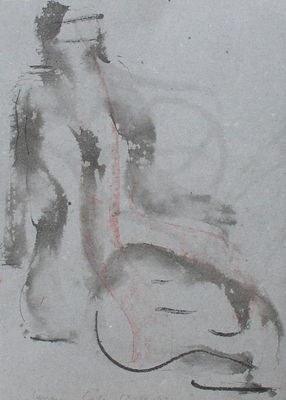 Seated Man with Beard