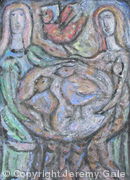 Two Figures at a Table