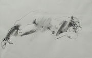 Reclining Nude Smiling
