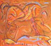 Orange Unicorn