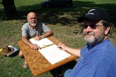 Portraits en plein air