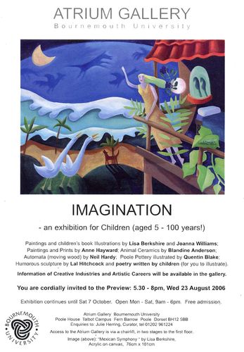 Poster for Atrium Gallery Show