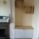 Oak cubes and worktops