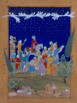 sighting of the moon - from kingdom of joy , stories from rumi