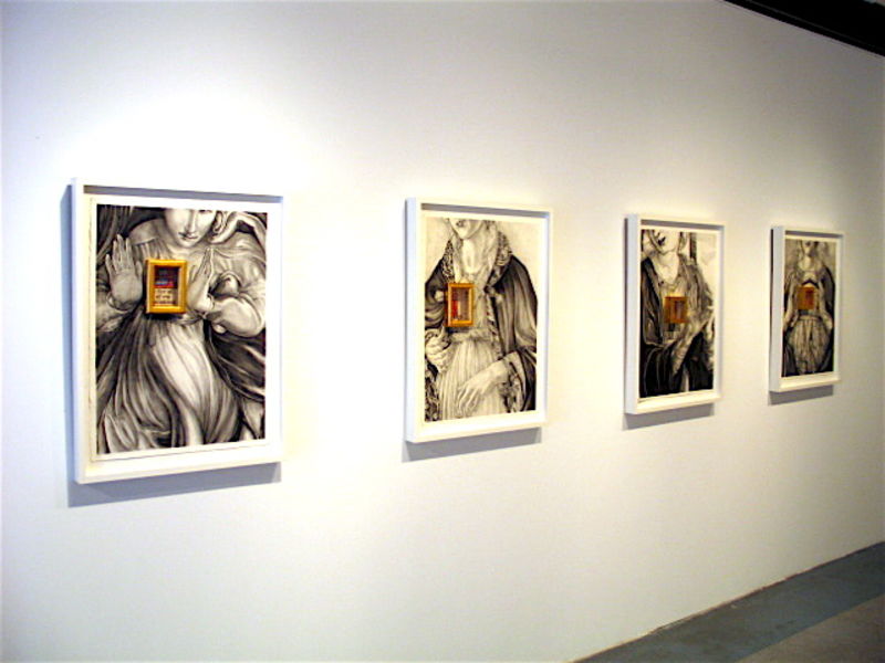 Exposing Scarlet: A Visual Response to The Scarlet Letter, Mills Gallery, Boston Center for the Arts, Boston, MA (Exhibition View)
