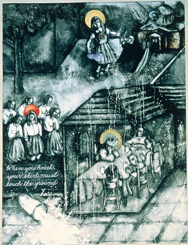 The Life of Saint So-and-So, Panel No. 1