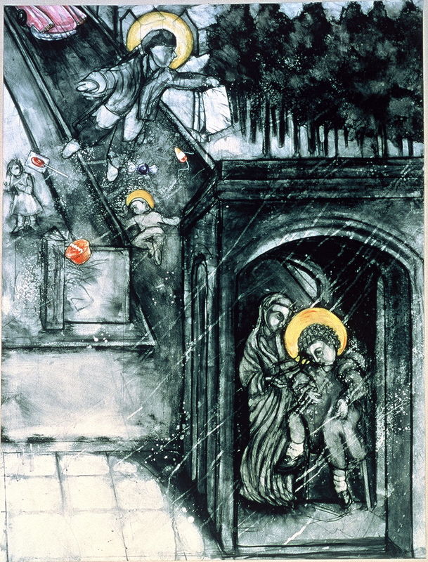 The Life of Saint So-and-So, Panel No. 3