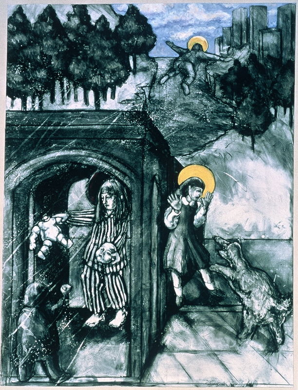 The Life of Saint So-and-So, Panel No. 4