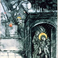 The Life of Saint So-and-So, Panel No. 3