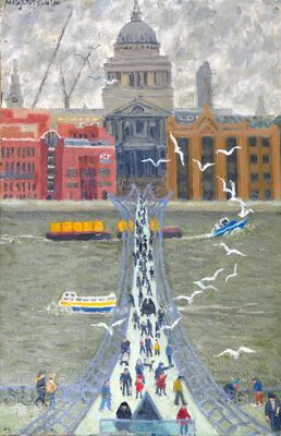 Millenium Bridge from Tate Modern