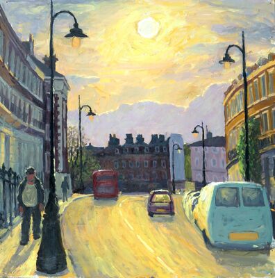 Delancey Street evening