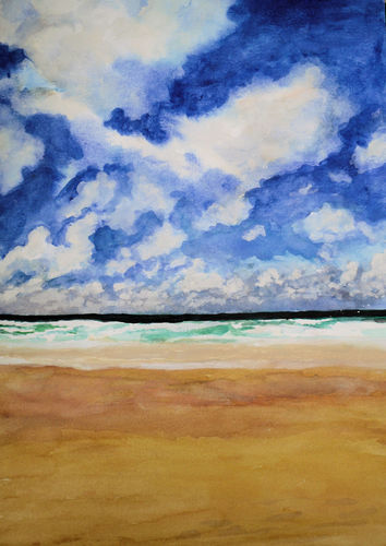 Beach scene