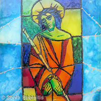 Jesus Christ with thorns