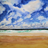 Beach scene