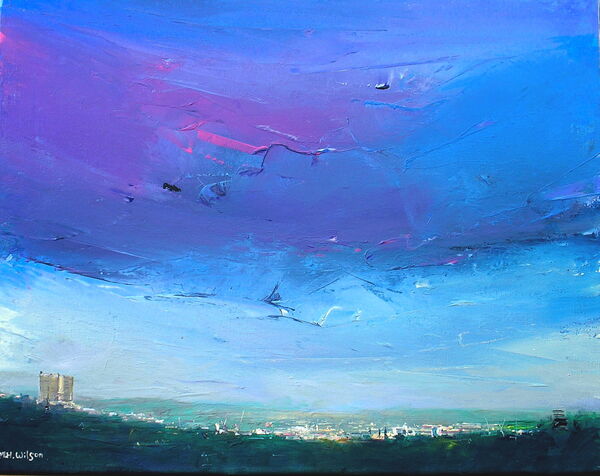 Evening Sky, Last Sunlight