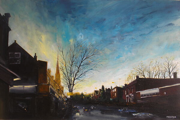 Winter Sunlight, Ecclesall Road, Sheffield