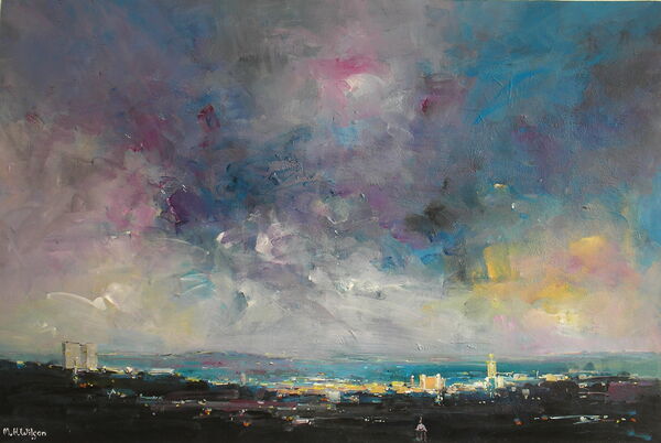 Evening Sky (Last Sunlight Over Sheffield)