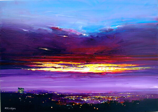 Dawn Crack City Lights