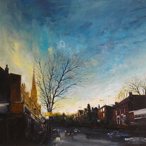 Winter Sunlight, Ecclesall Road, Sheffield