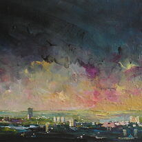 Morning Stormlight (Sheffield From Meersbrook Park)