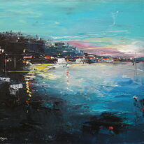 Evening, Harbour Lights