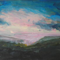 Sunrise, mist  rain [from Higger Tor]