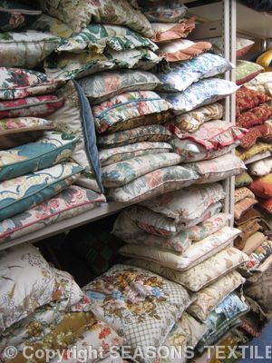 Chintz cushions