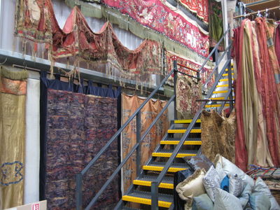 Assorted silk hangings