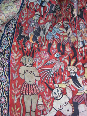 C2406 - Fine Embroidered Figures