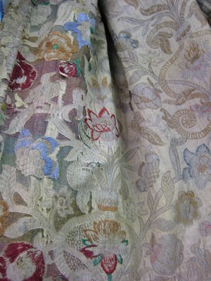 C2431 - Worn Floral Silk
