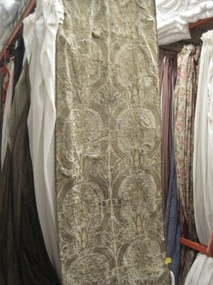 C2616 Pale Gold HEavy Gilt Embroidery